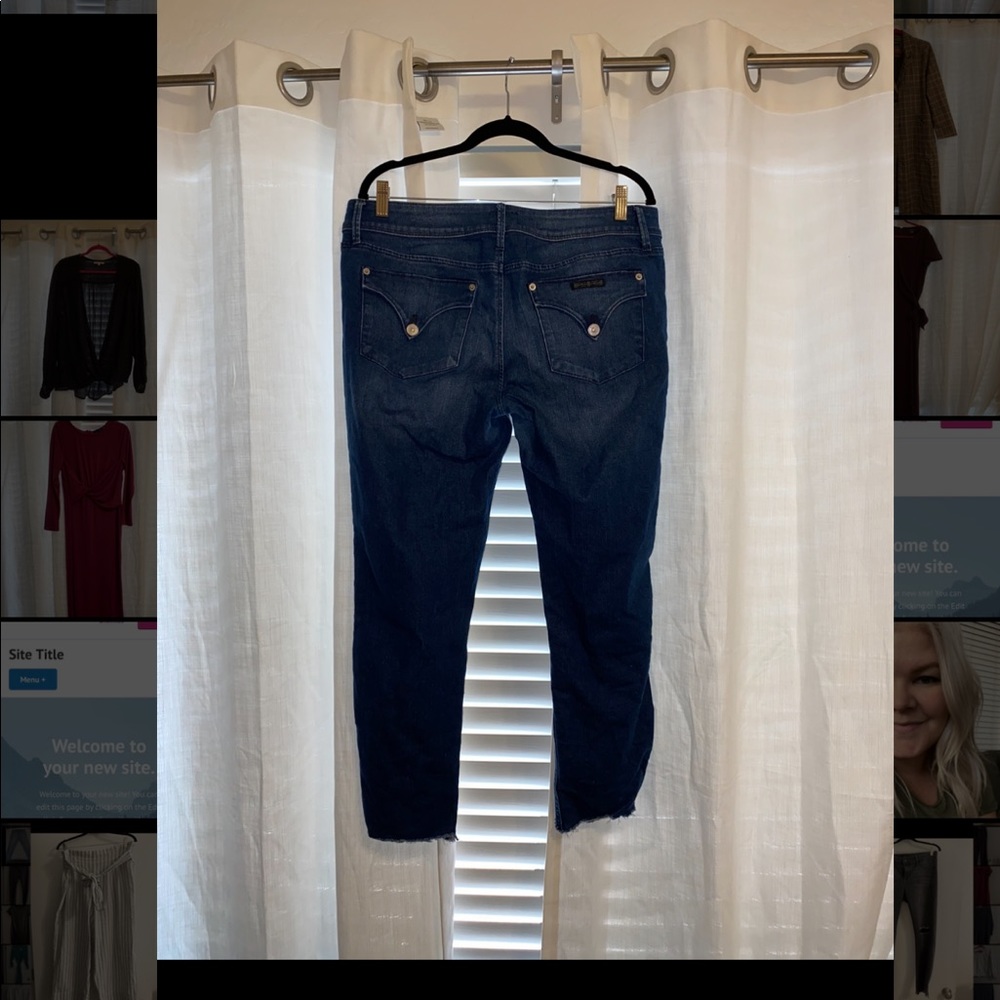 Hudson crop jeans